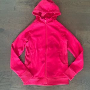 Diadora girls pink warm fleece hoodie NWT sz 12/14